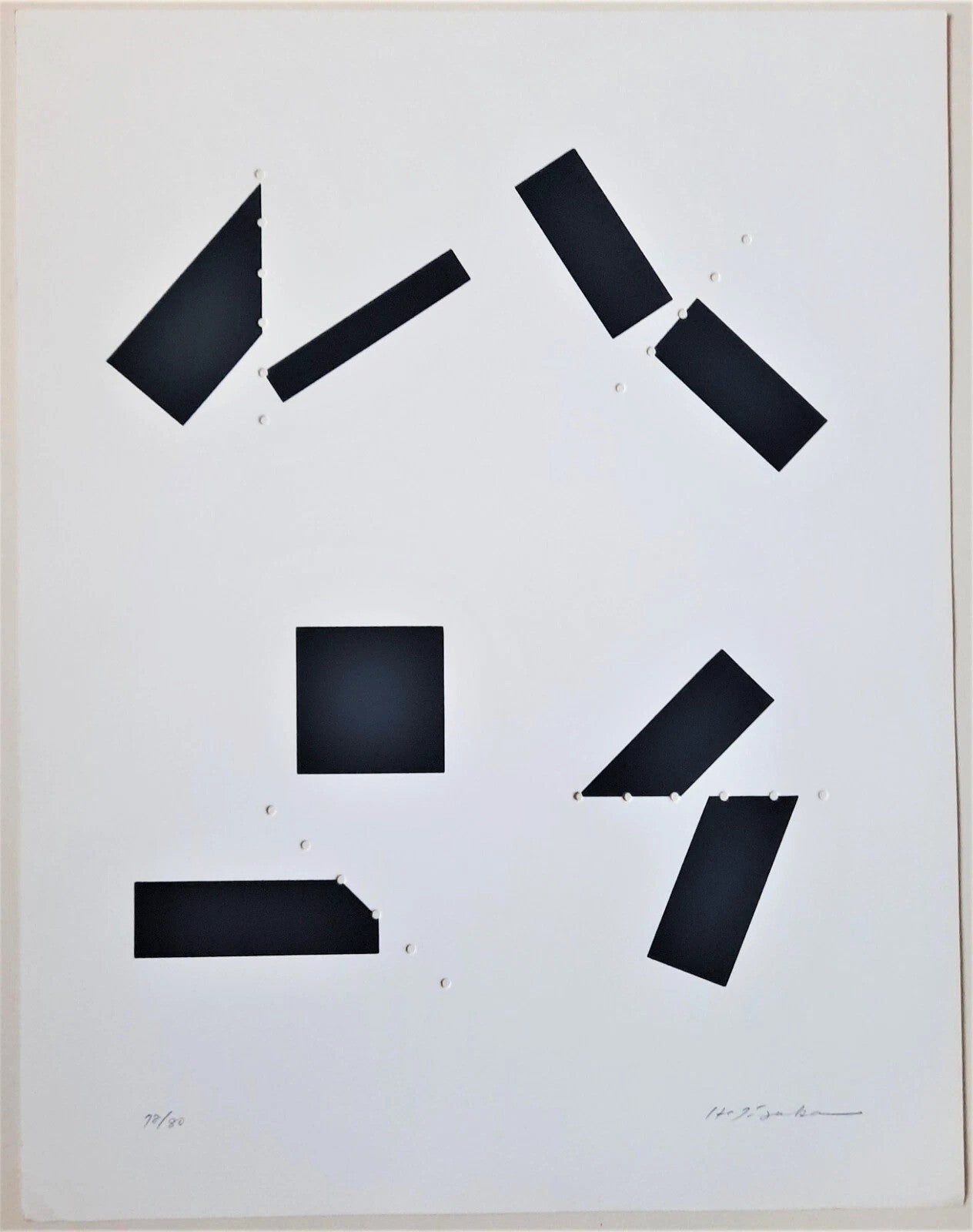 Hachiro Iizuka sérigraphie