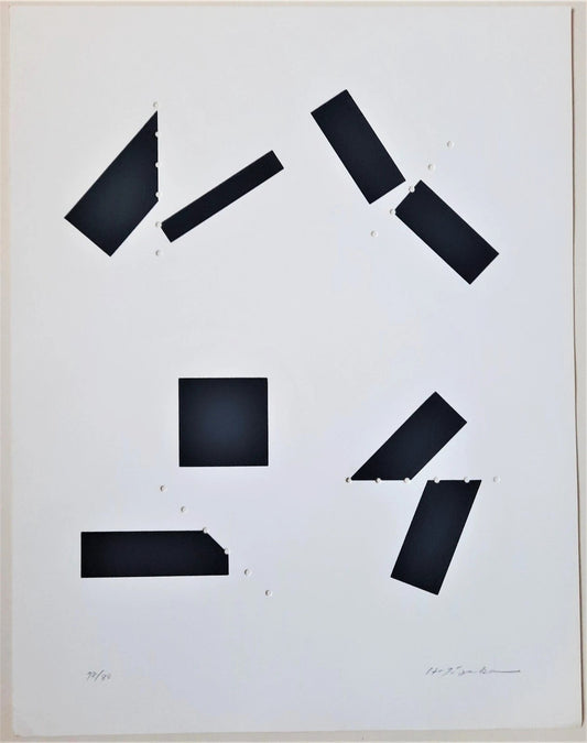 Hachiro Iizuka sérigraphie