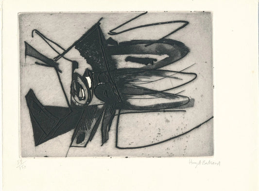Huguette ARTHUR BERTRAND gravure signée numérotée