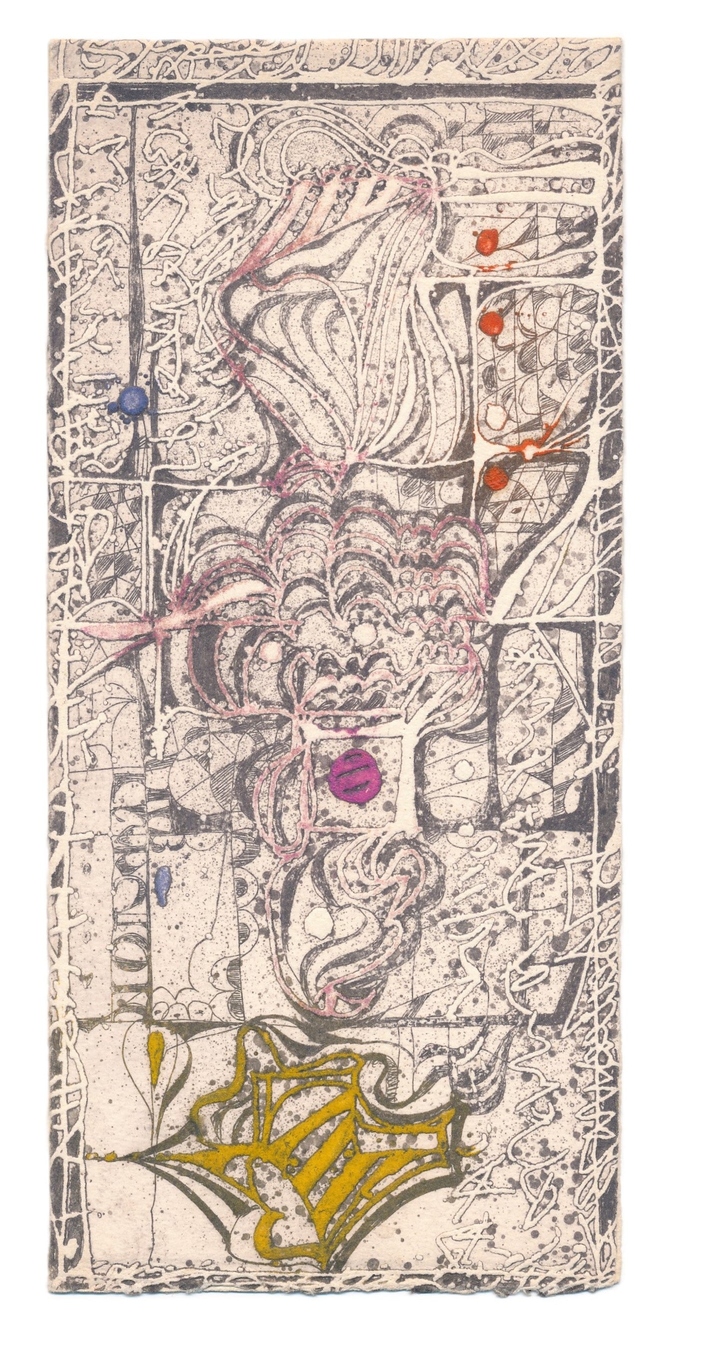 Krystyna Smiechowska gravure eau forte signée numérotée datée