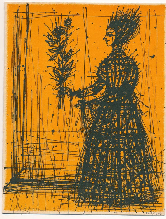 Jean CARZOU lithographie signée datée numérotée