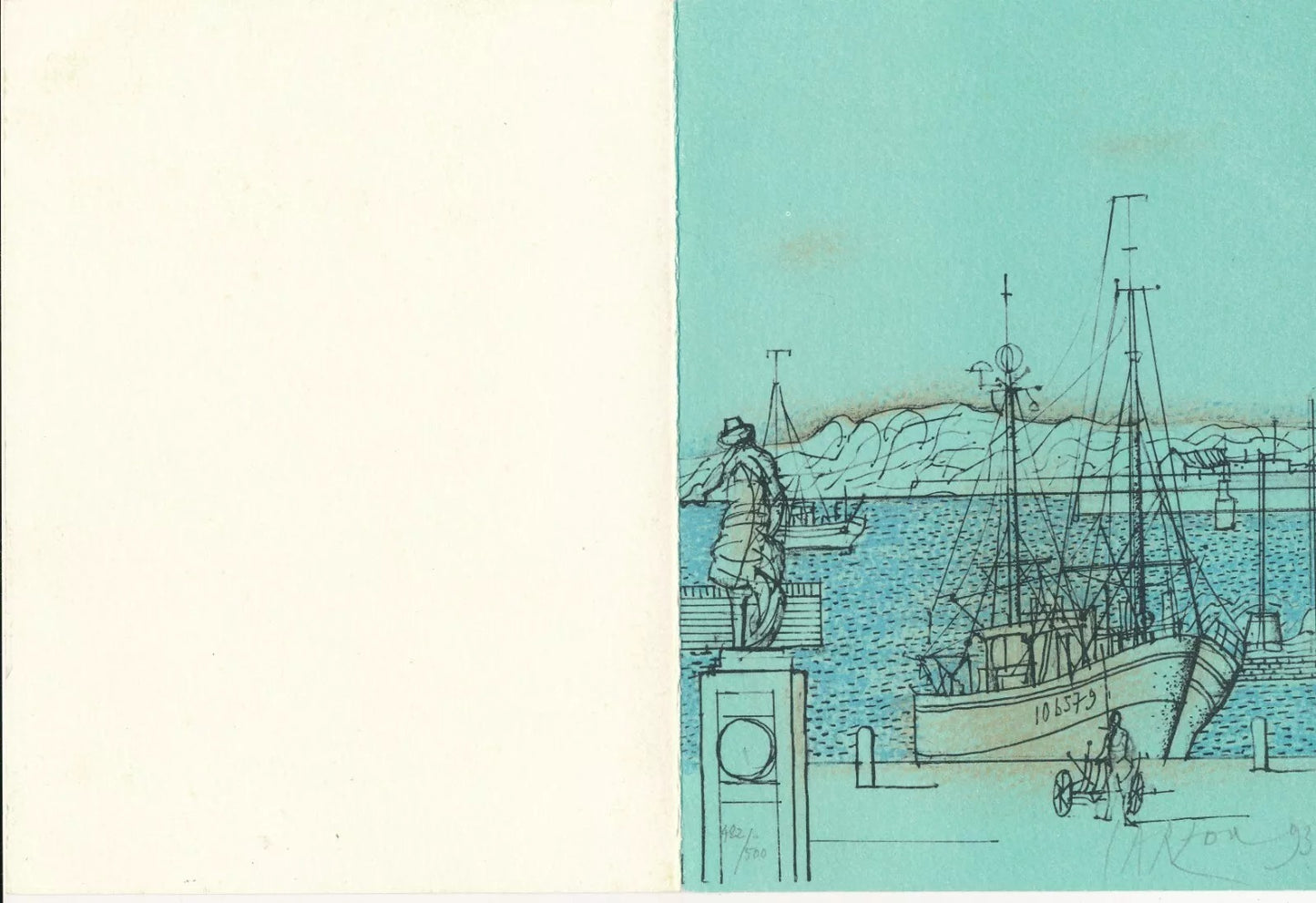 Jean Carzou lithographie