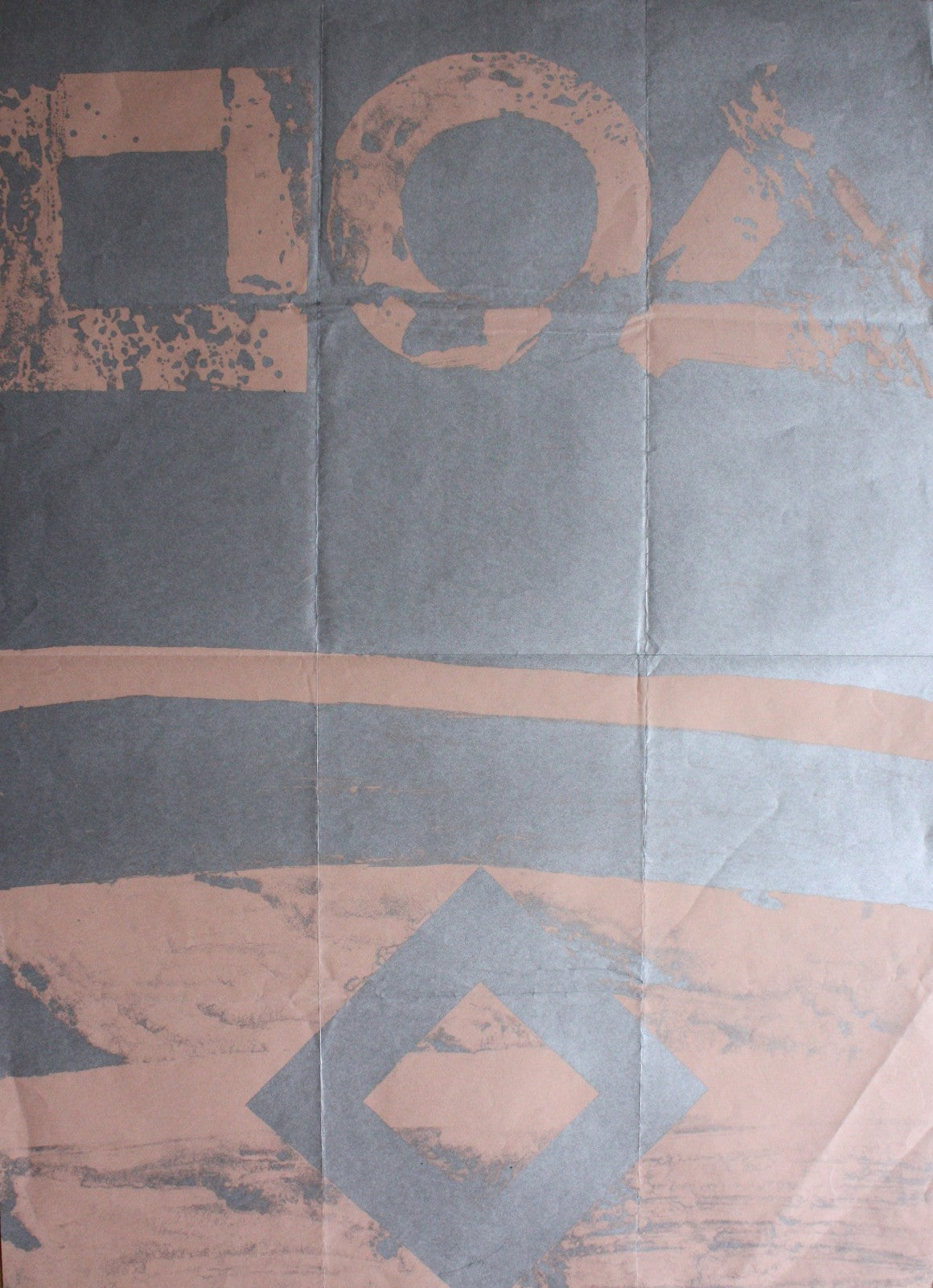 John Franklin Koenig peintre sérigraphie carte de voeux signée numérotée