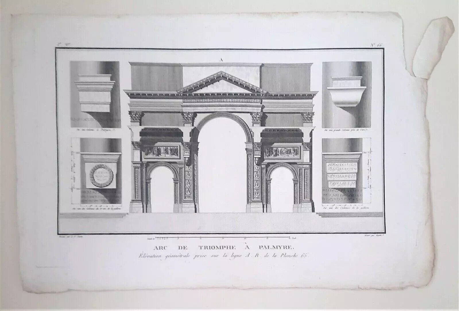  Syrie Neptune Arc Triomphe 1789