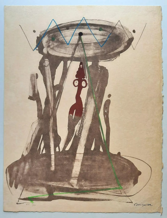 Louis Chavignier lithographie