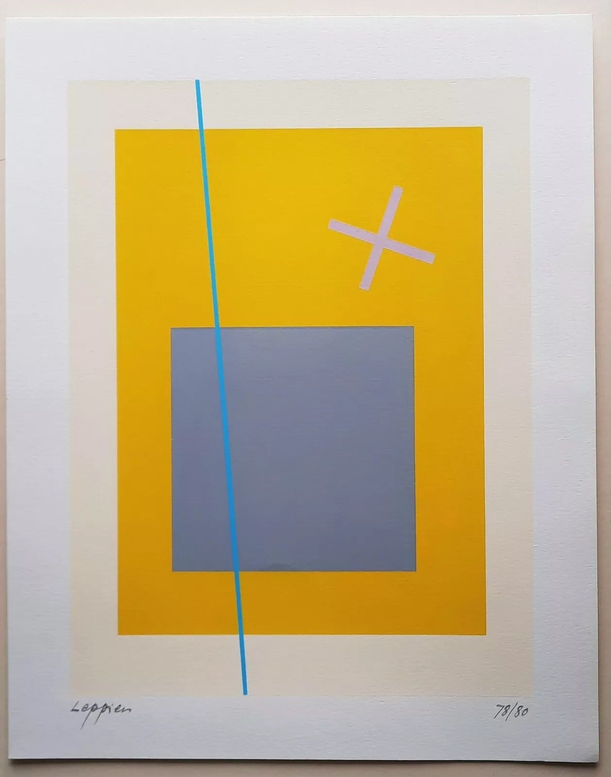 Jean Leppien sérigraphie