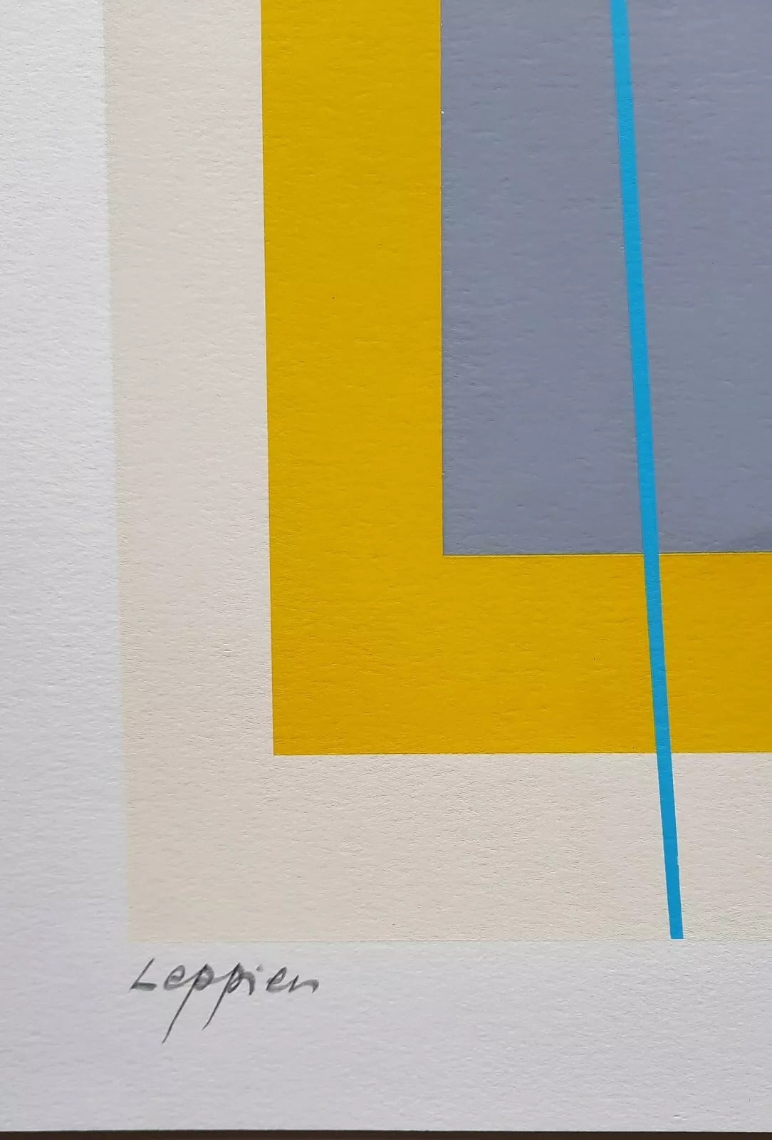 Jean Leppien sérigraphie