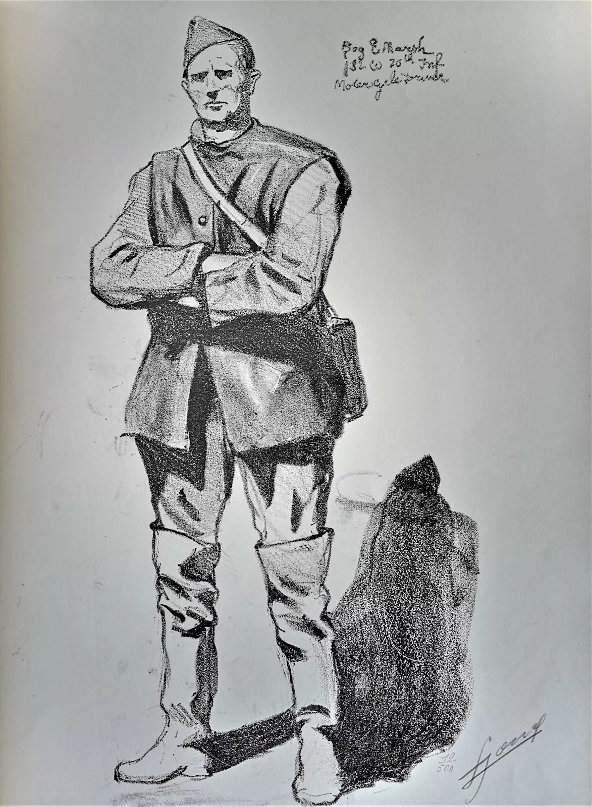 Avec la 1re division américaine sur le front