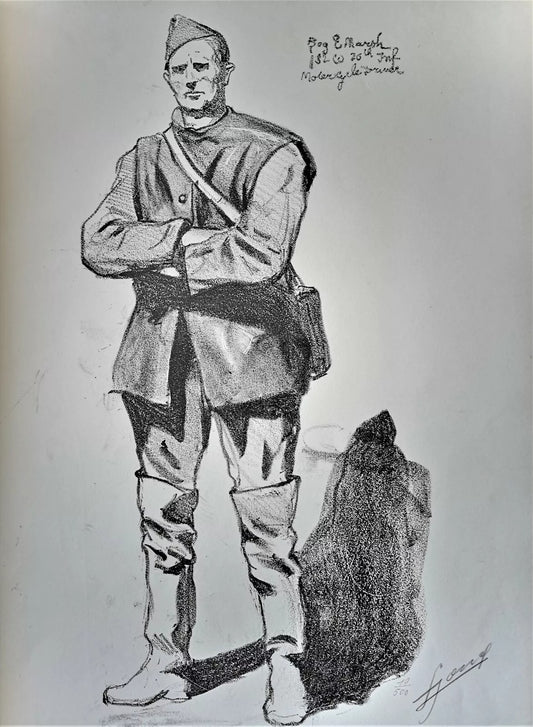 Avec la 1re division américaine sur le front