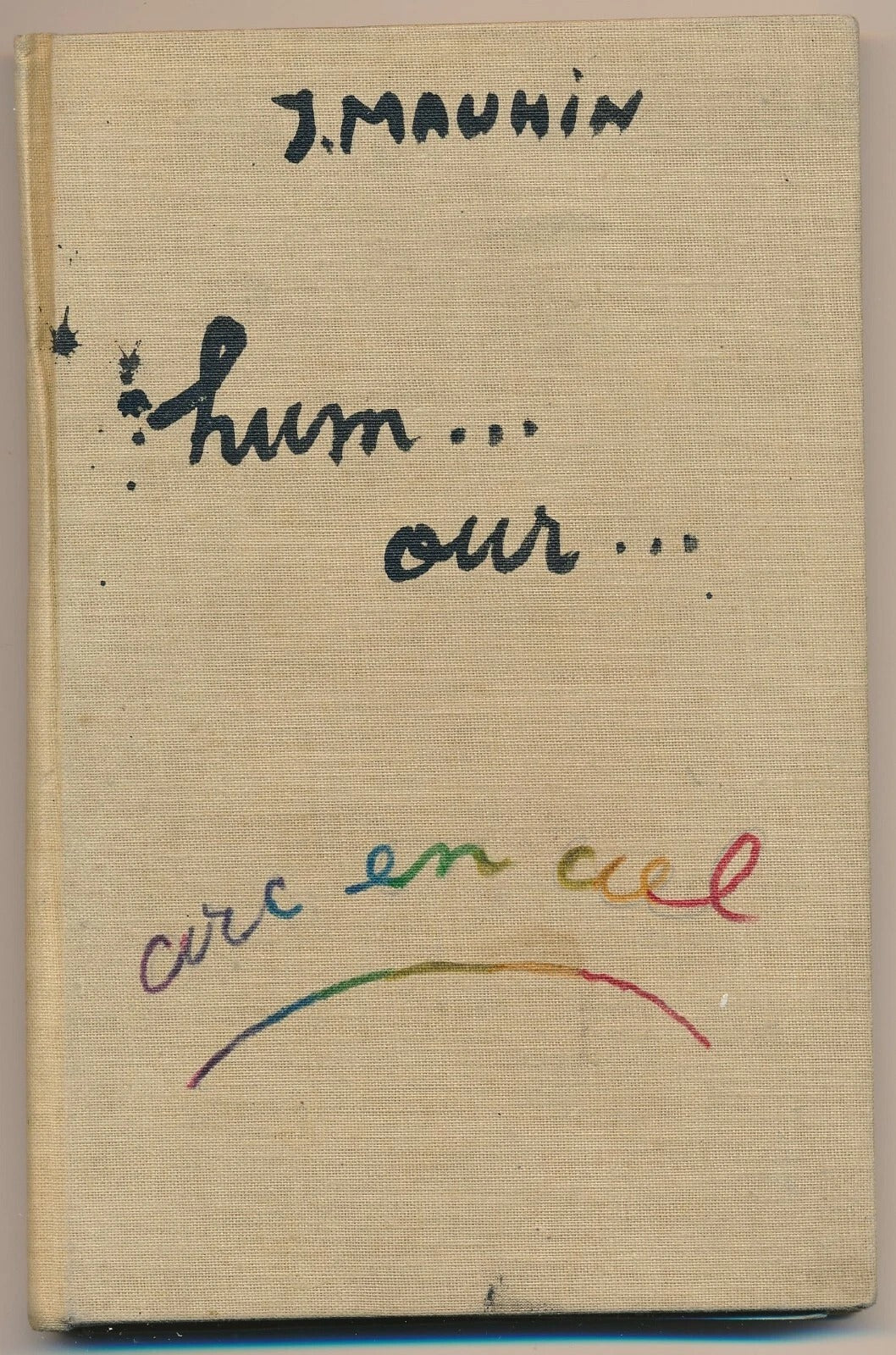 Jacques Mauhin 2 carnets de dessins humour noir vers 1960 La Ruche