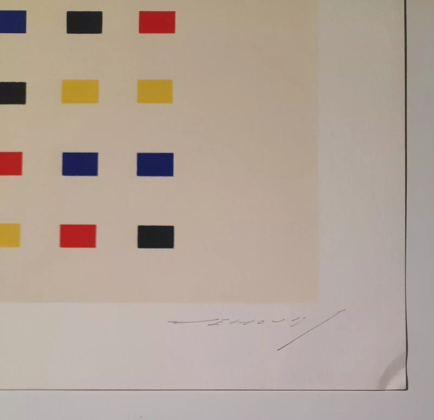 Aurélie Nemours sérigraphie