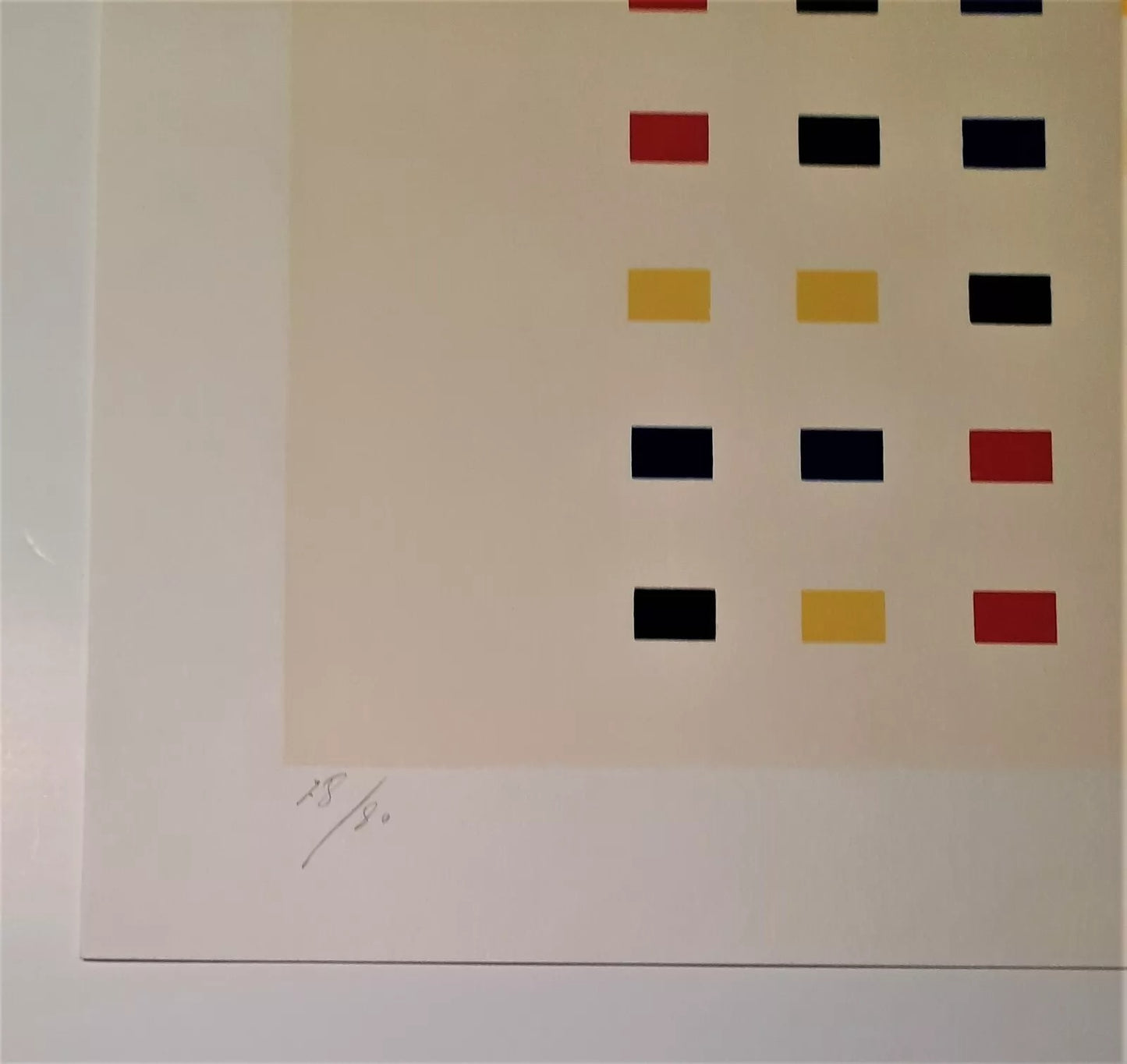 Aurélie Nemours sérigraphie