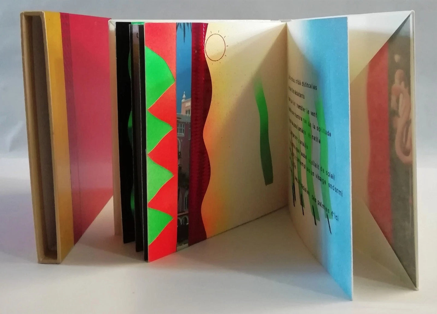 Bertrand DORNY Olivier ROLIN Carthagène des Indes 1995 collages