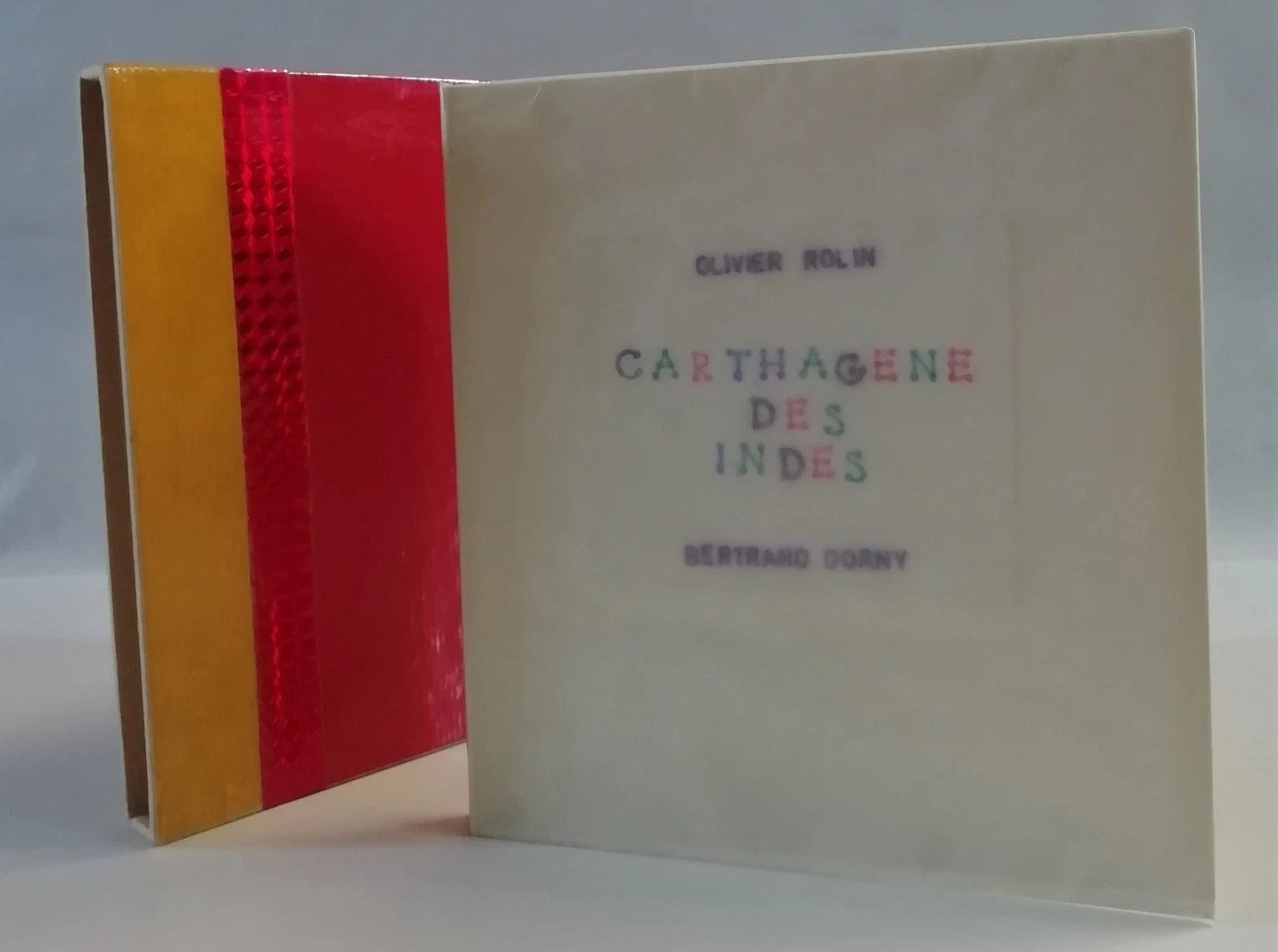 Bertrand DORNY Olivier ROLIN Carthagène des Indes 1995 collages