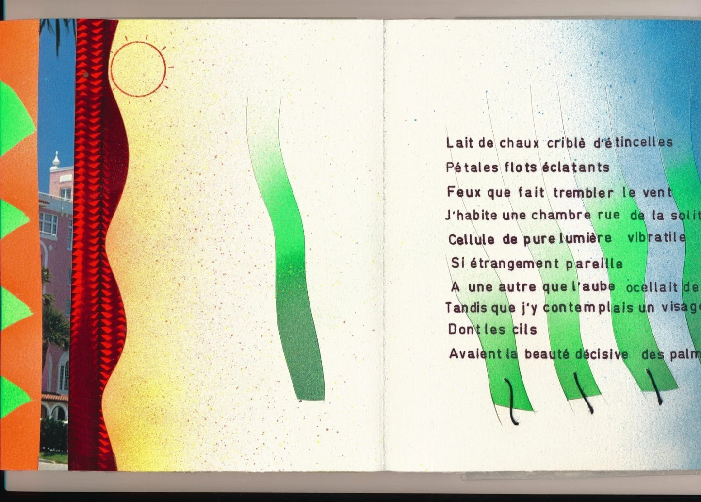 Bertrand DORNY Olivier ROLIN Carthagène des Indes 1995 collages