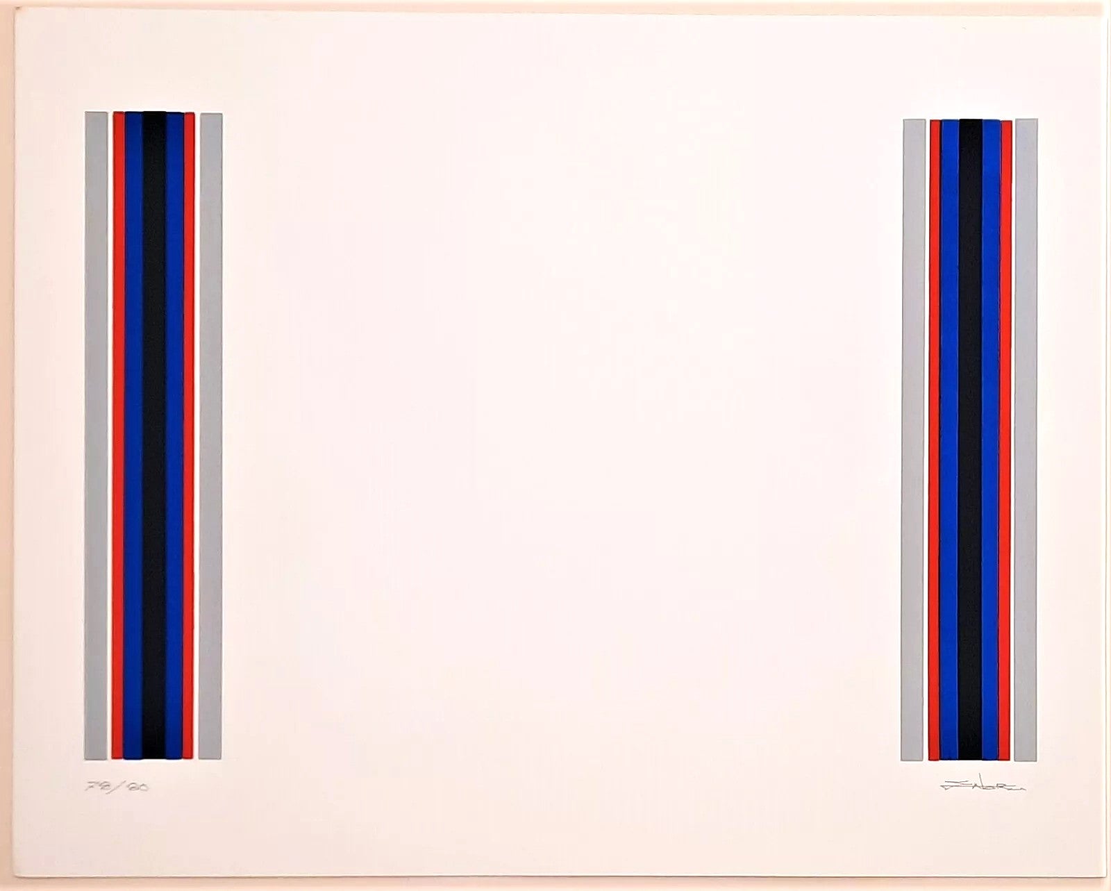 Satoru SATO Japon Japonais sérigraphie signée numérotée 1983