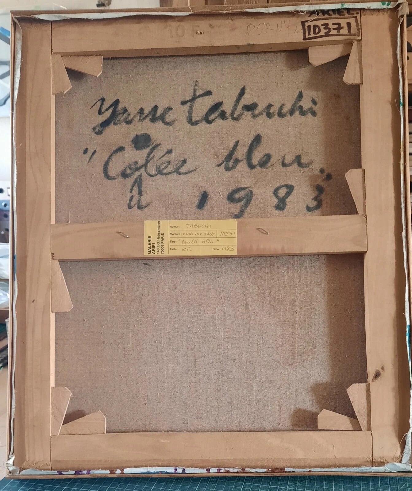 Yasse Tabuchi peinture