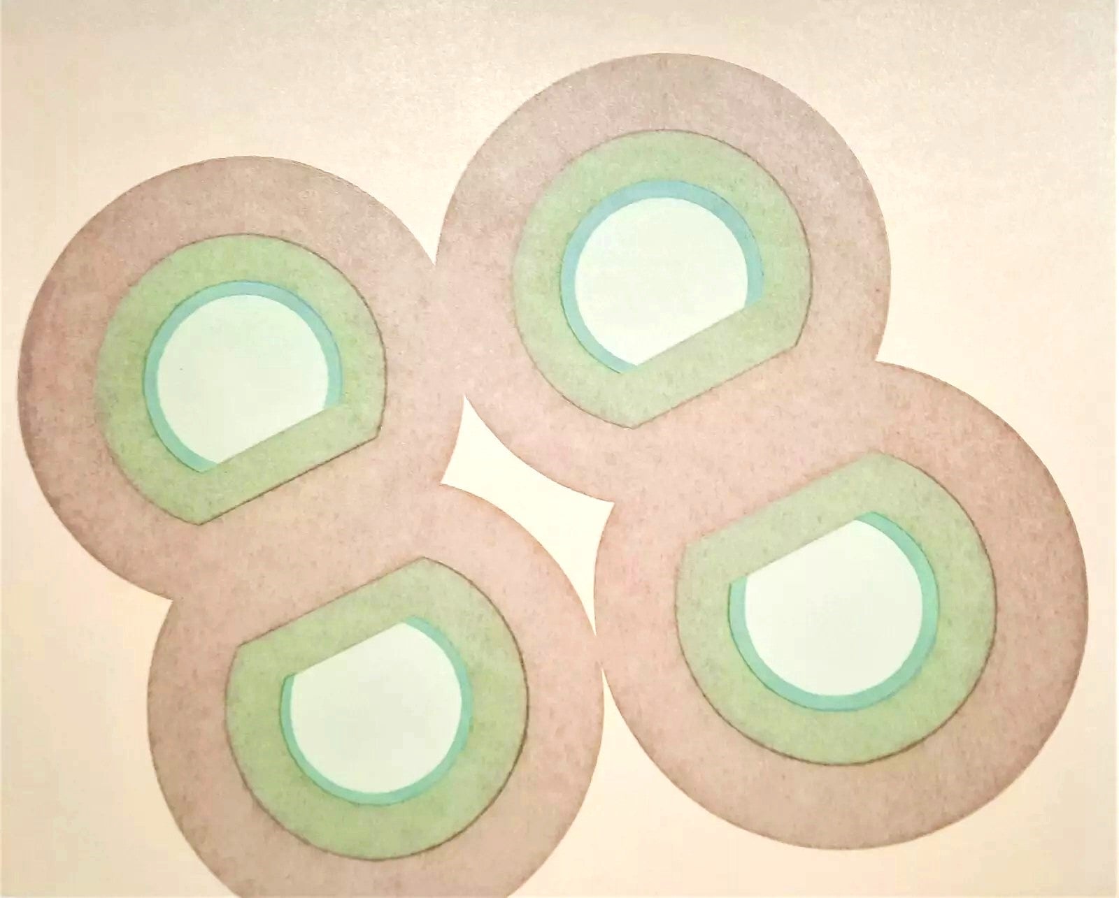 Tadashi SUGIMATA Japon Japonais abtraction sérigraphie signée numérotée