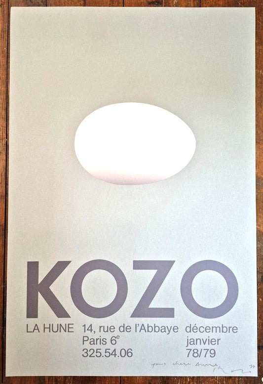 KOZO Inoué Inoue peintre japonais sérigraphie signée Japon